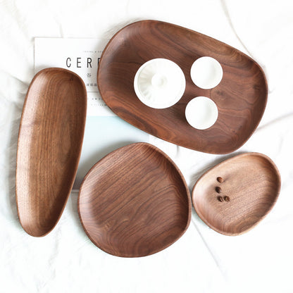 Walnut Acacia Wood Special-shaped Tray Wooden Tray
