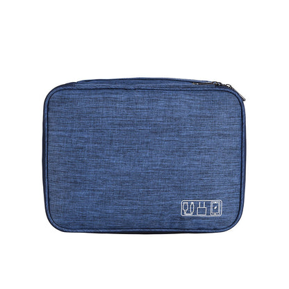 Three-layer Cable Organizer Bag Multi-functional And Waterproof Oxford Fabric