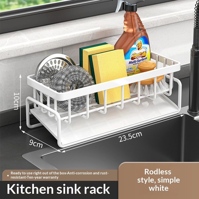 Kitchen Simple Multi-Functional Sponge Rack Drain Rack