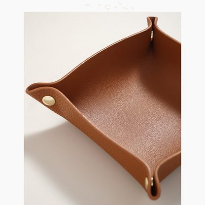 Jewelry Hallway Light Luxury Woven Dining Tray Key Cosmetic Storage Tray