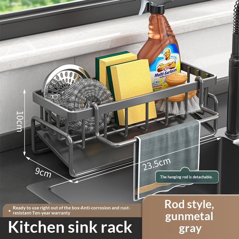 Kitchen Simple Multi-Functional Sponge Rack Drain Rack