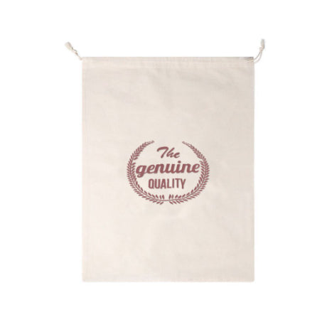 Drawstring Bag For The Kitchen Or Bakery A Cotton Fabric Pouch For Storing Bread And Other Items
