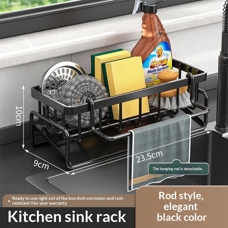 Kitchen Simple Multi-Functional Sponge Rack Drain Rack